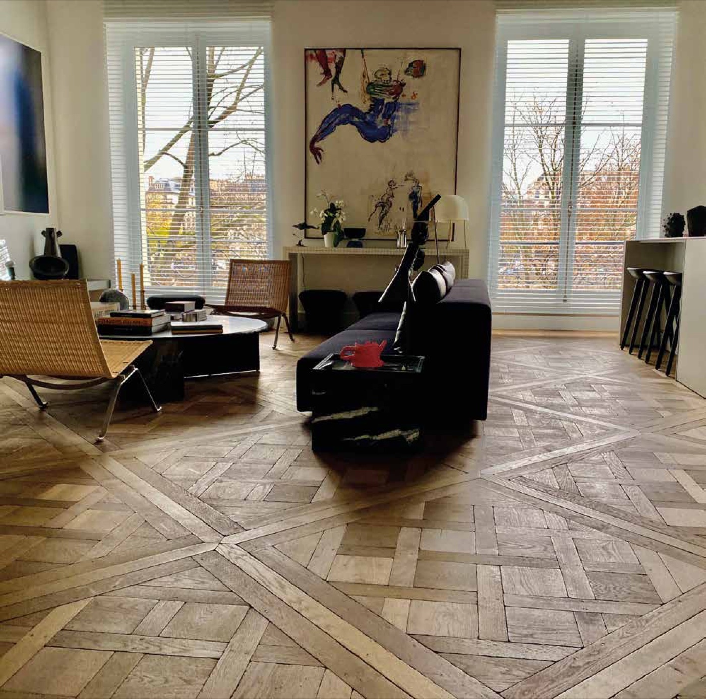 Versailles parquet panels