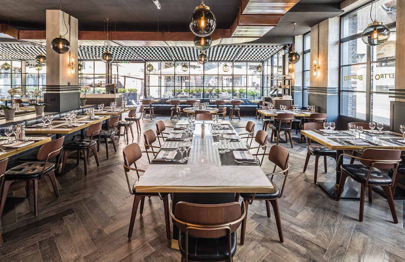 Herringbone parquet